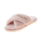 New Cross Cotton Slippers Home Casual Floor Slippers