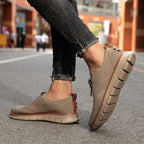 Summer New Dad Shoes British Style Trendy Running Breathable Mesh Surface Shoes