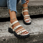 Women's Sponge Cake Thick-soled Open-toe Sandals